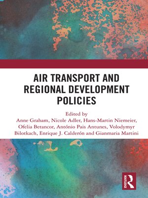cover image of Air Transport and Regional Development Policies